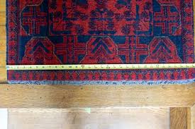 diy stair runner made with vine rugs