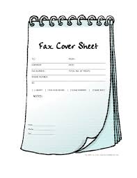 Free Printable Fax Cover Sheets Free Printable Fax Cover