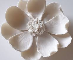 Wall Decor Porcelain Flower Ceramic