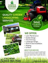 We area fully licensed and insured and have… 20. Pin On Garden Flyer