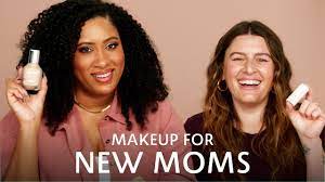 5 minute clean makeup look for new moms