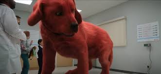 This isn't clifford, it's a dog covered in blood, twitter user mevans2703 wrote. Y8efkndgcqoydm