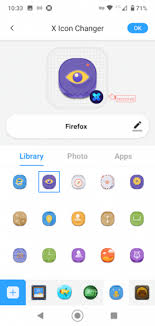 The app is then no longer the explanation thetomlin2 gave explained that the icons are *in* the application file (the.apk files). How To Change App Icons On Your Android Phone