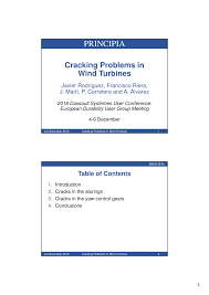 Pdf Cracking Problems In Wind Turbines
