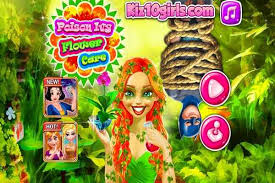 poison ivy flower care games play