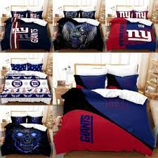 New York Giants Bedding Set Pillowcase