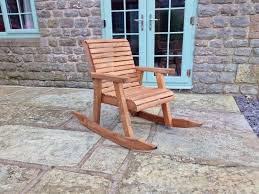 Valley Redwood Garden Rocking Chair