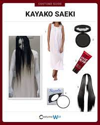 dress like kayako saeki costume