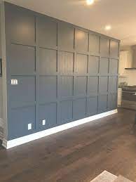 Wood Panel Accent Wall In Benjamin