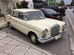 After it came to the netherlands in 2000 it has only be owned by two people. Mercedes Benz 230 W 110 Heckflosse 1965 Catawiki