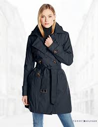 Hooded Trench Coat Trench Coat