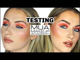full face testing mua cosmetics review