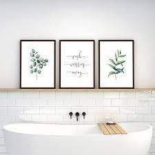 Printable Wall Art Bathroom Wall Decor