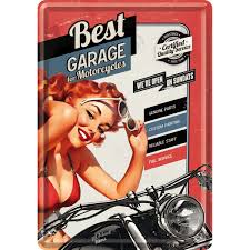 So, you should use a garage refrigerator kit to keep the refrigerator working even in cold weather. Blechpostkarte Best Garage Ca 10 X 14 5 Cm Us Shop Berlin