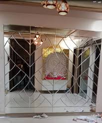Mirror Decorative Glass Wall Panel For