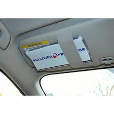 Buy & customize online at sidsavage.com Clear Waterproof Insurance And Registration Holder Pullover Protector Glovebox Document Holder For Traffic Stops Fleet Supply