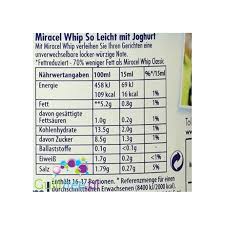 miracle whip so leicht mit joghurt