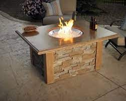 Outdoor Great Room Gas Fire Pit Table