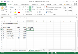 Excel Formulas Functions Learn With
