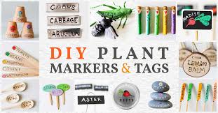 25 Creative Diy Plant Markers Tags