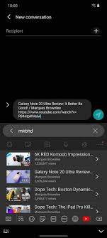 Subscribe to channels you love, create content of your own, share with friends, and watch on any device. Now Youtube Link In Message App Samsung Members