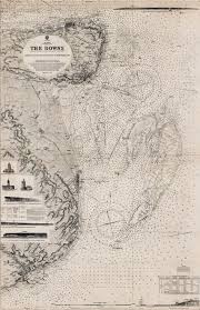 Naval Chart Of The Downs Anchorage East Kent Map Chart