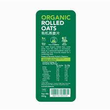 origins organic rolled oats 500g