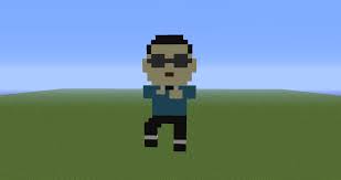 Psy Gangnem Style Minecraft Pixel Art Diy
