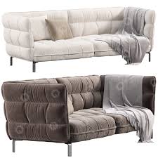 sofa b b italia husk 3d model