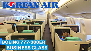 korean air boeing 777 300er business