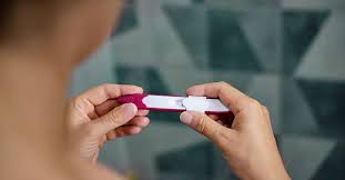 a pregnancy test while on your period