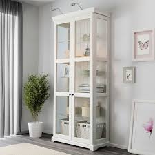 Liatorp Glass Door Cabinet White 37 3