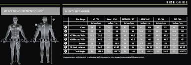 Sizing Guides And Charts