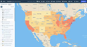 The country is located in north america. Make A Choropleth Map Part 1 Create A Style Help Mapbox
