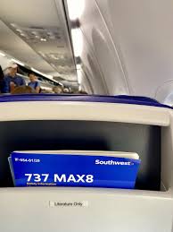 my first flight on a southwest 737 max8