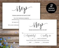Rsvp Printable Card Wedding Rsvp Cards Wedding Response Card Rsvp Online Response Insert Editable Pdf Template Instant Download Ambr_
