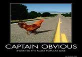Captain Obvious | Know Your Meme via Relatably.com