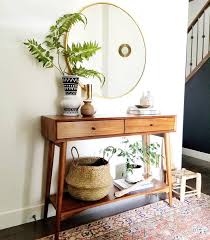 West Elm Mid Century Console Table