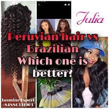 peruvian hair vs brazilian which one