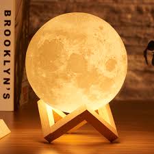 Rambery Moon Lamp 3d Print Night Light Rechargeable 3 Color Tap Control Lamp Lights 16 Colors Change Remote Led Moon Light Gift Led Night Lights Aliexpress