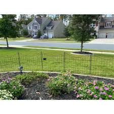 Semi Permanent Black Metal Gate