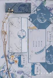 a romantic blue chinese wedding with magnolias tea ceremony in 2020 chinese wedding invitation chinese wedding decor chinese wedding