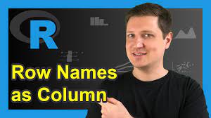 r convert row names into data frame