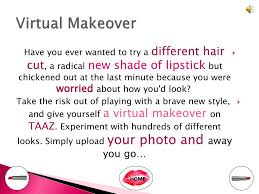 taaz virtual makeover real beauty