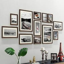 modern simple picture frame solid wood