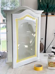 10 Glass Cabinet Makeover
