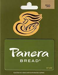 panera bread gift card 150 100 50 mom