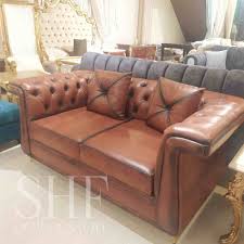 modern leather sofa set shf 114 shf