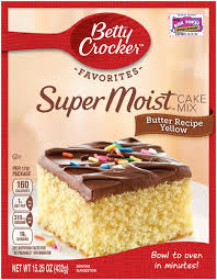 With betty crocker™ super moist™ yellow cake mix, you can have this impressive dessert prepped for the oven in just 15 minutes. Betty Crocker Super Moist Butter Recipe Yellow Cake Mix Hy Vee Aisles Online Grocery Shopping