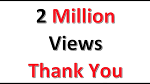 Image result for 2 million views
